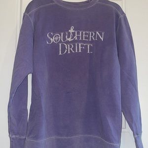 Purple Comfort Colors Sweatshirt
